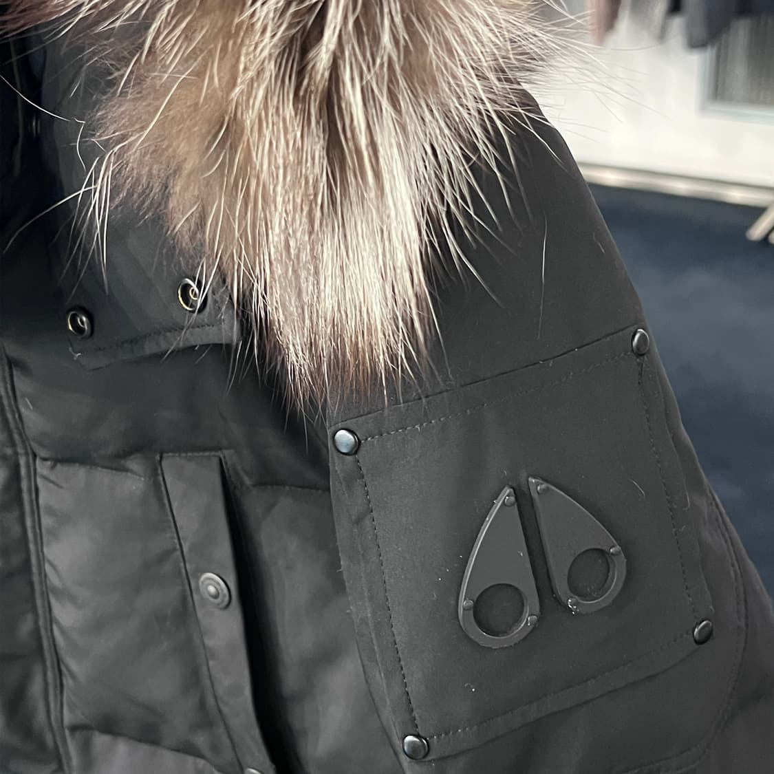 [M] 무스너클 빅릿지 폭스퍼 다운 패딩 상품이미지3