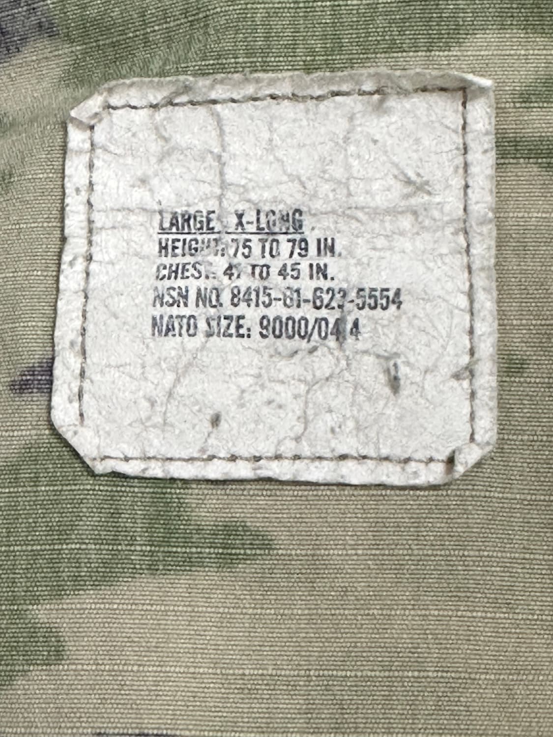 미군 OCP 멀티캠 전투복 상의 (L/XL) (XL) 상품이미지8