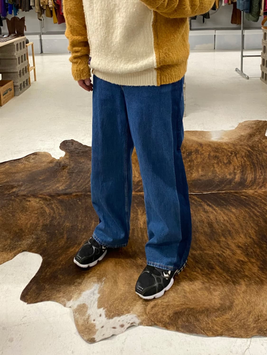 COEN by united arrows wide denim pants 상품이미지2