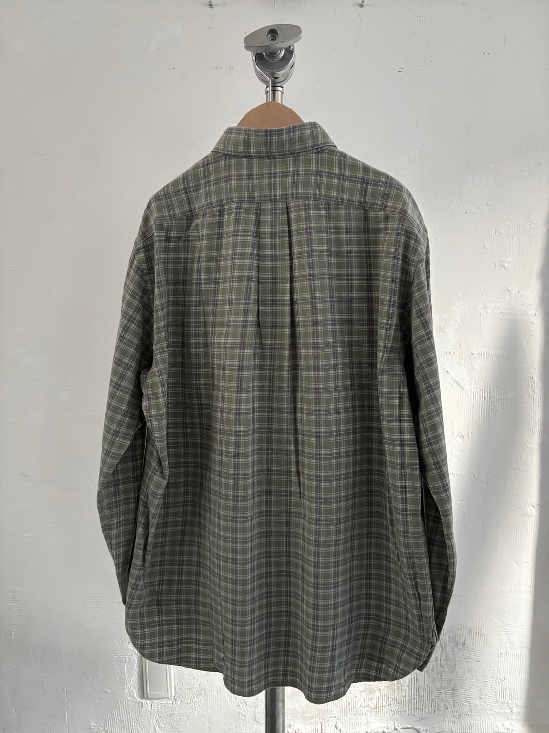 Polo 폴로 랄프로렌 그린퍼플 체크 코튼 셔츠 상품이미지6