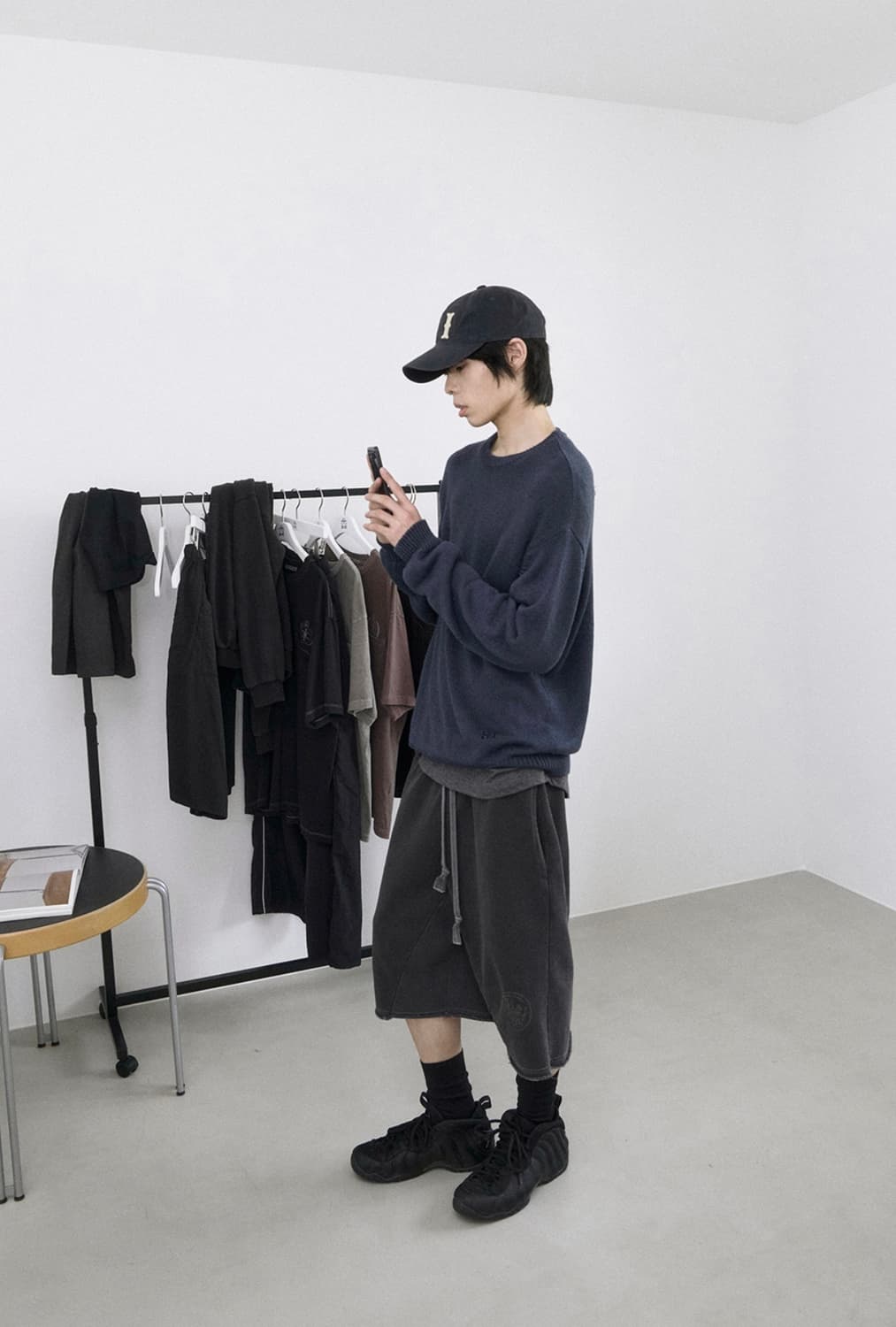 폴리테루 휴먼인덱스 HI 캡 네이비 (클래식 핏) 상품이미지5