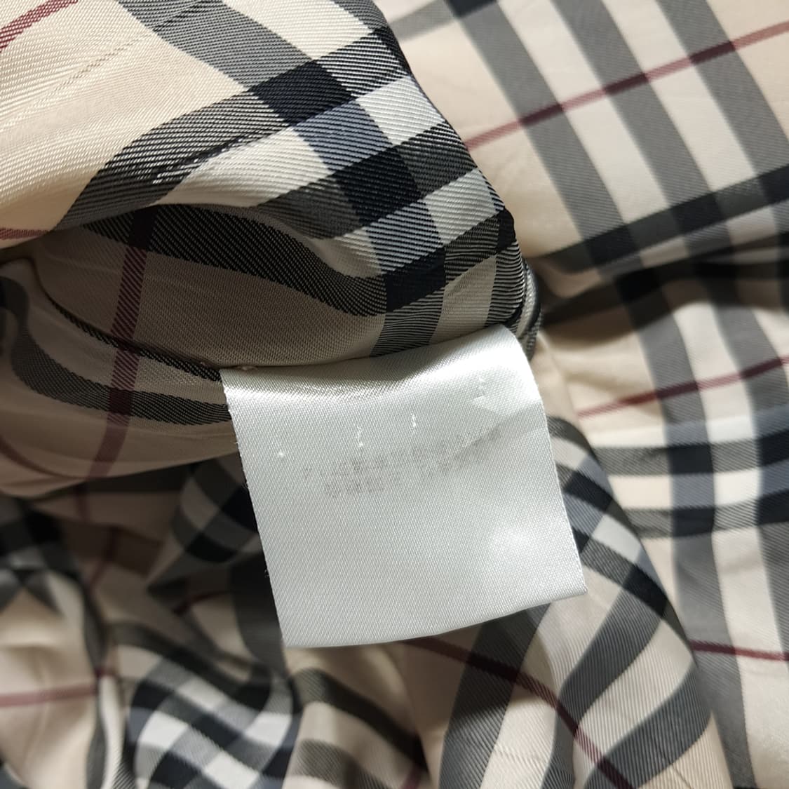 CN985W L 버버리 클래식카멜 노바체크 라이닝 울 롱코트 상품이미지6