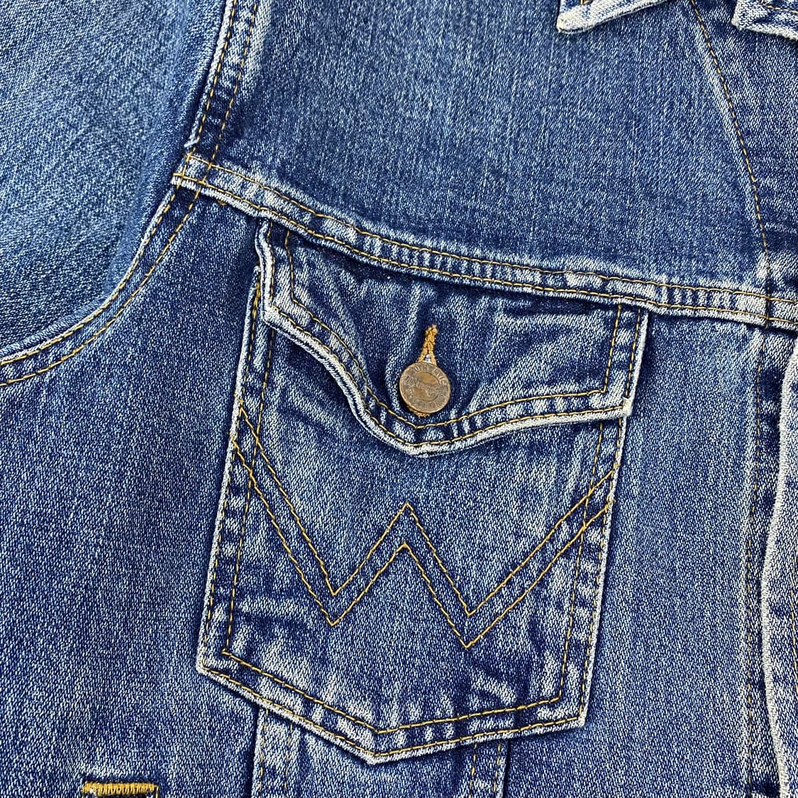 랭글러 웨스턴 포켓 데님 트러커 자켓 (97) 상품이미지4