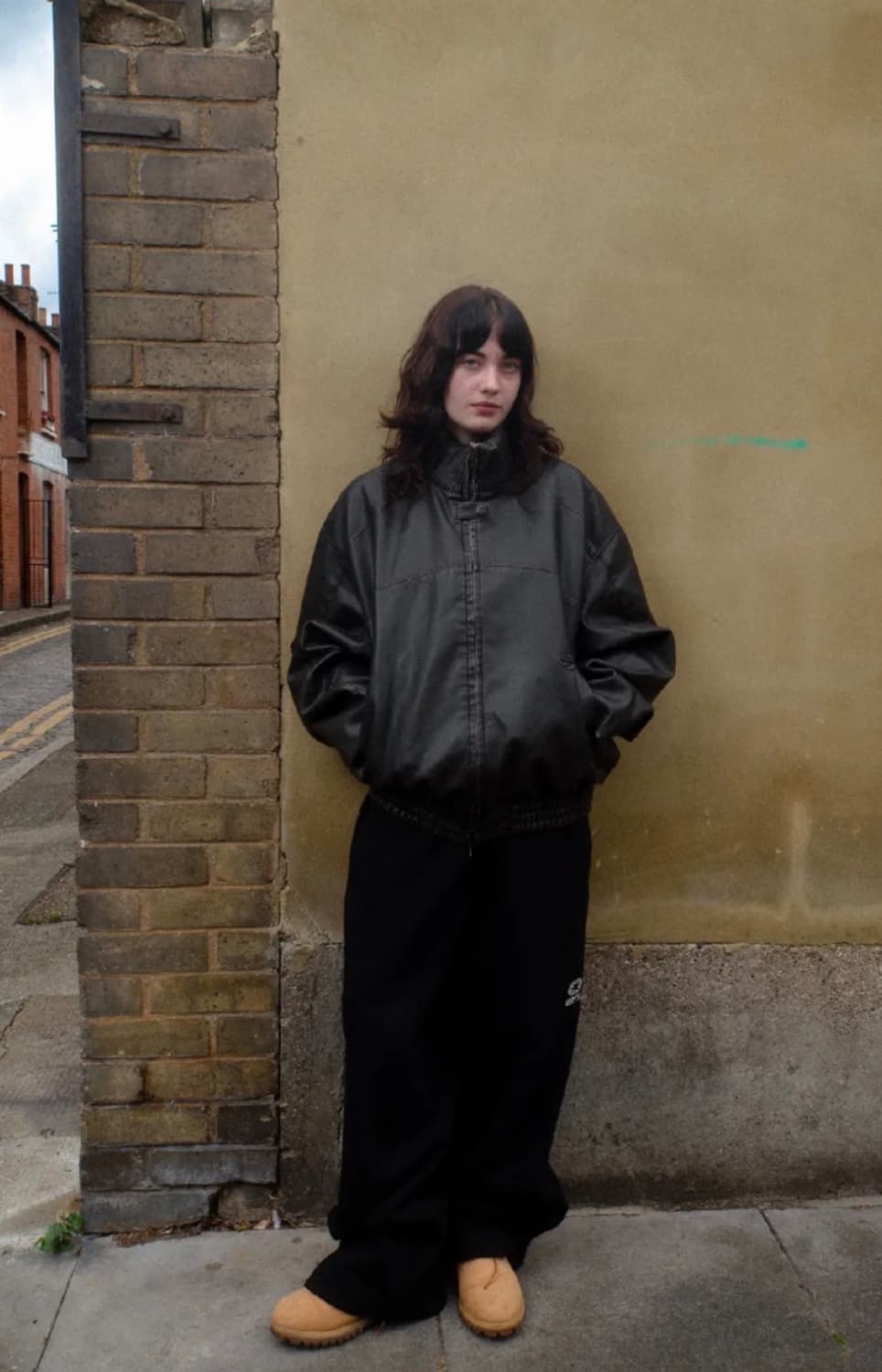 ERTR 빈티지 레더 바이커 자켓 상품이미지4