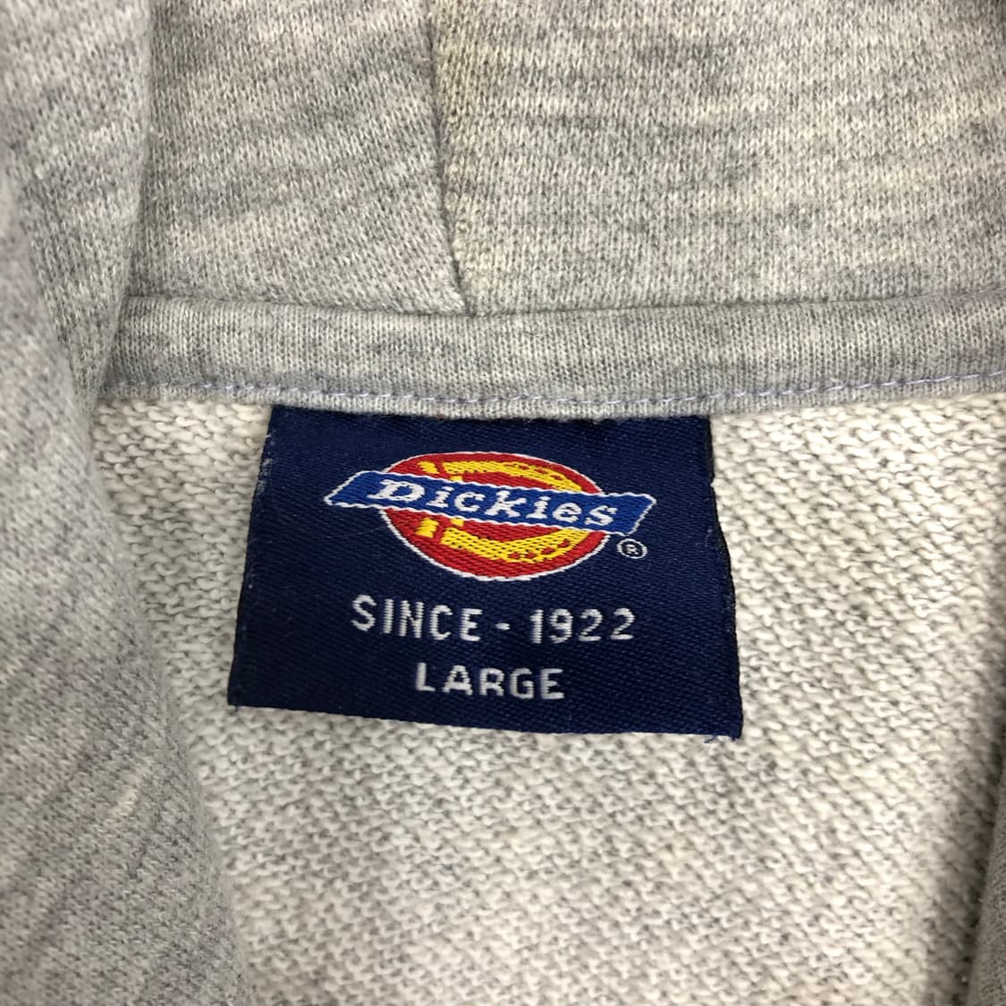 디키즈 로고 그레이 후드집업 상품이미지5