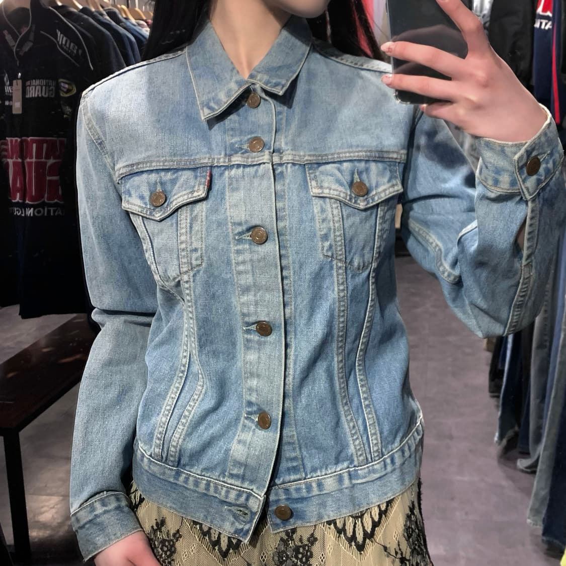 [IM] 리바이스 데님 자켓 연청 상품이미지2