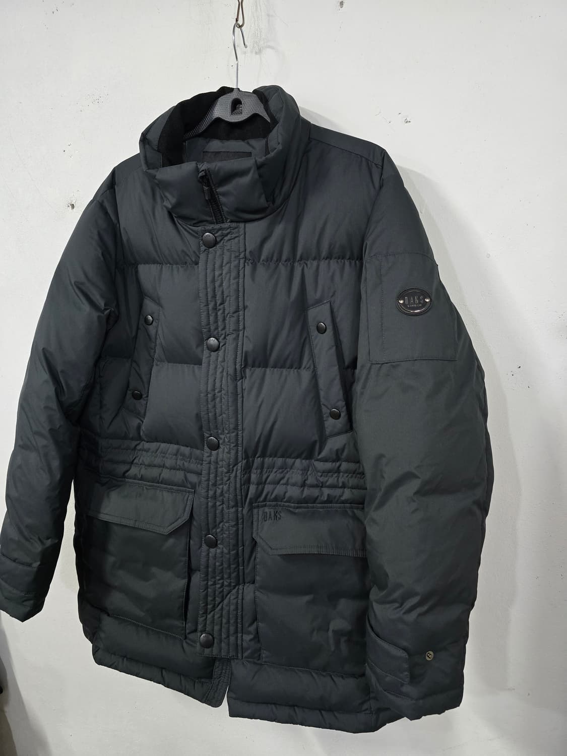 닥스 블랙 남성 패딩 점퍼(후드.퍼분실) 상품이미지2