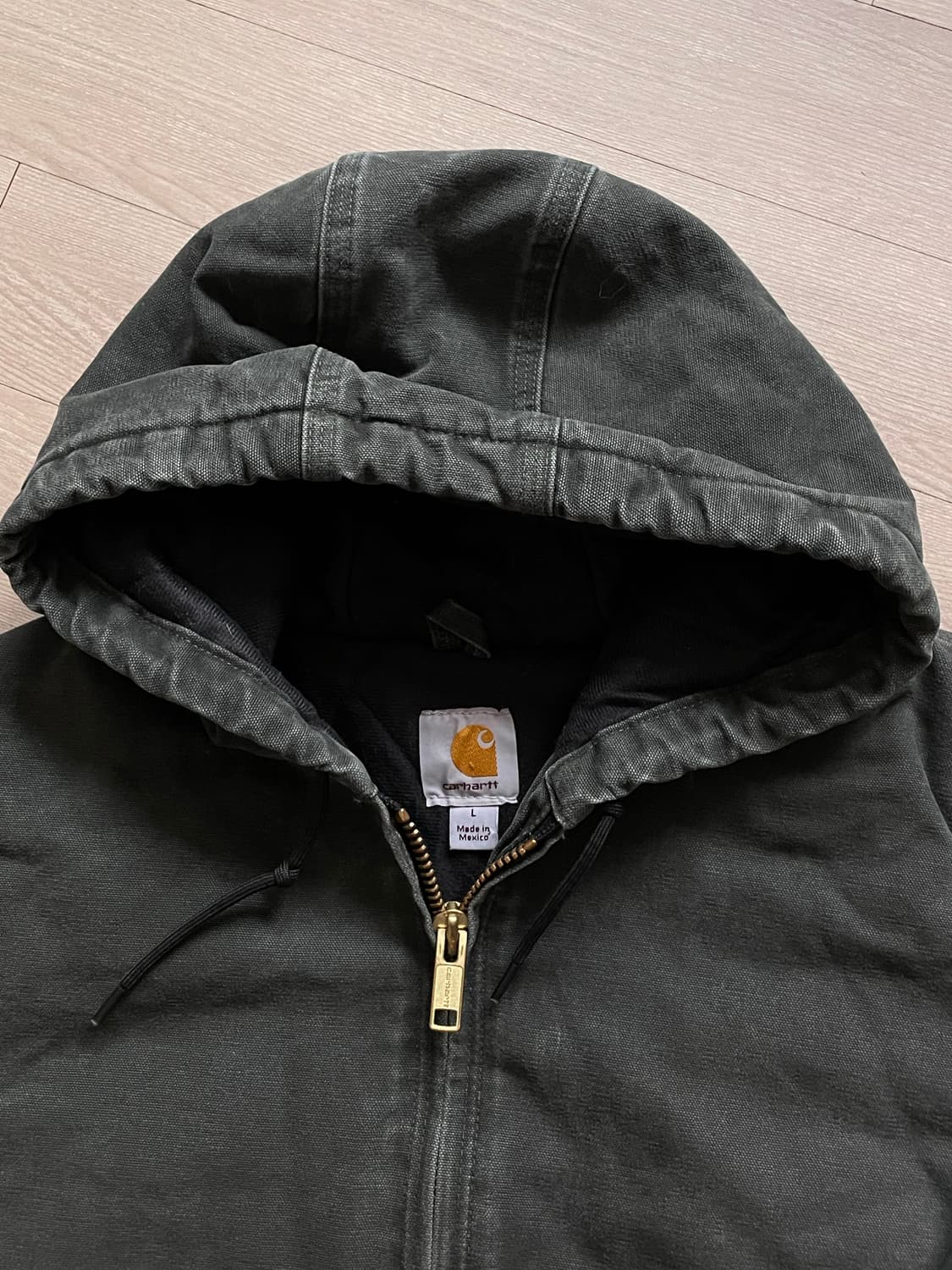 칼하트 j130 mos 모스 액티브 샌드스톤 상품이미지4