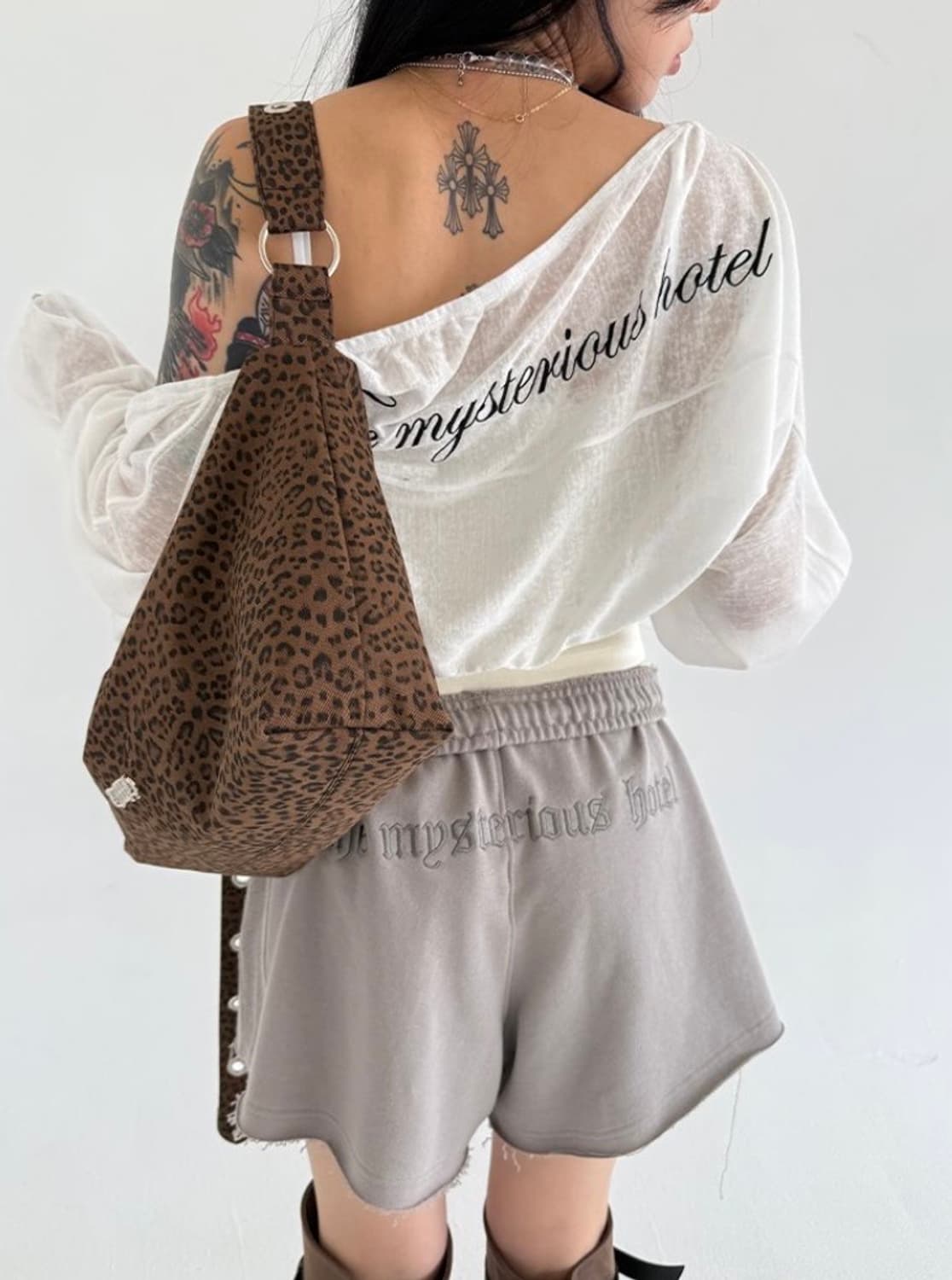 더미스테리어스호텔 셔링 볼레로 상품이미지1