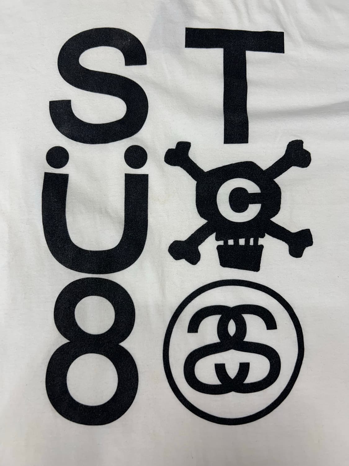 스투시 00s 하프 티 상품이미지2