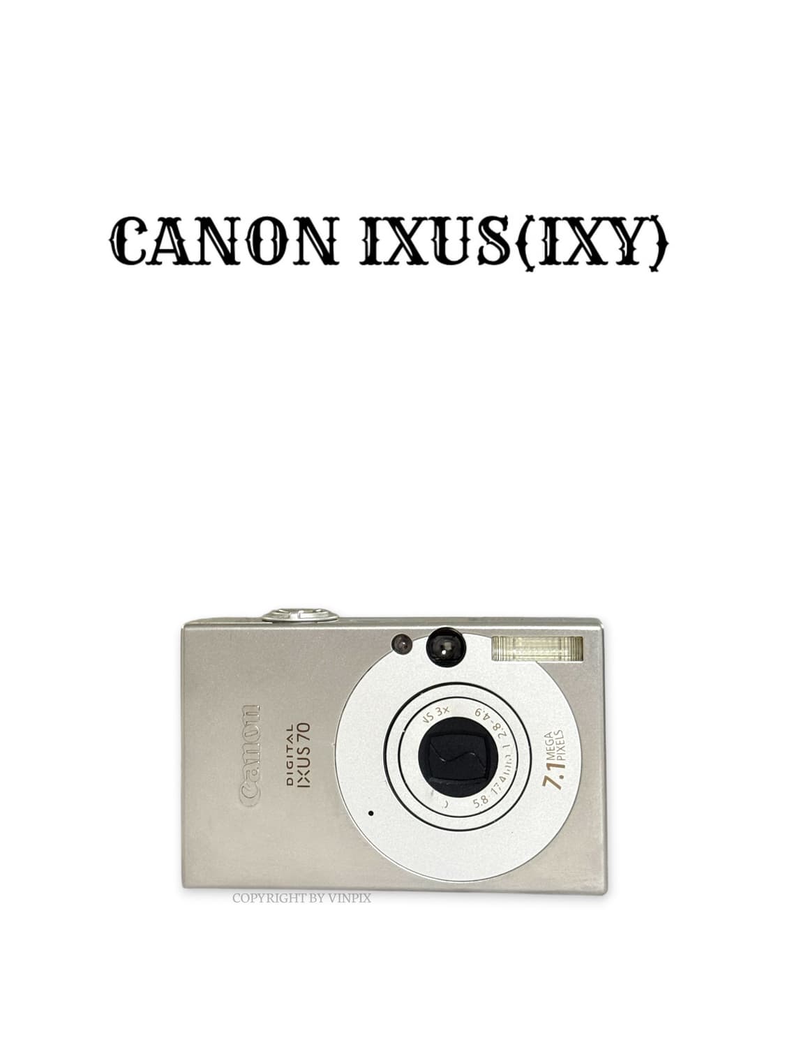 캐논 익서스 70(ixus 70) 디지털 카메라 디카 상품이미지1