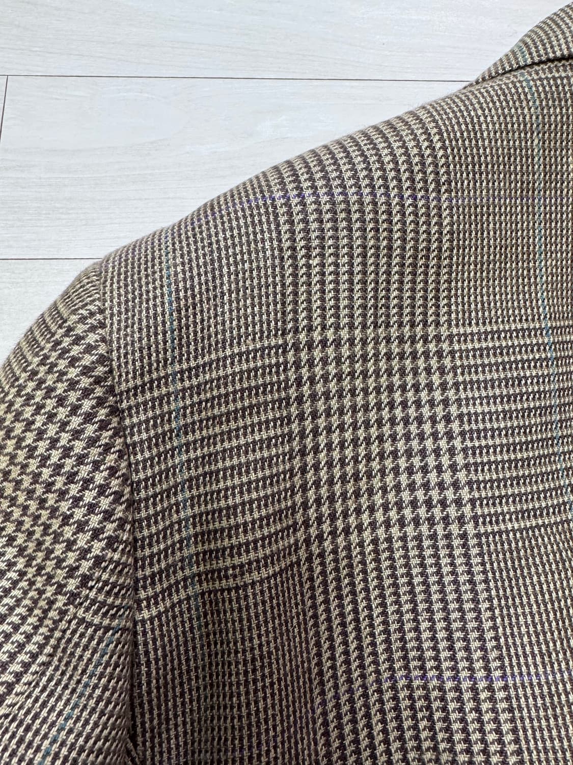 폴로 랄프로렌 더블 블레이저 자켓 글렌체크  (택달린 새상품 미개봉) 상품이미지7