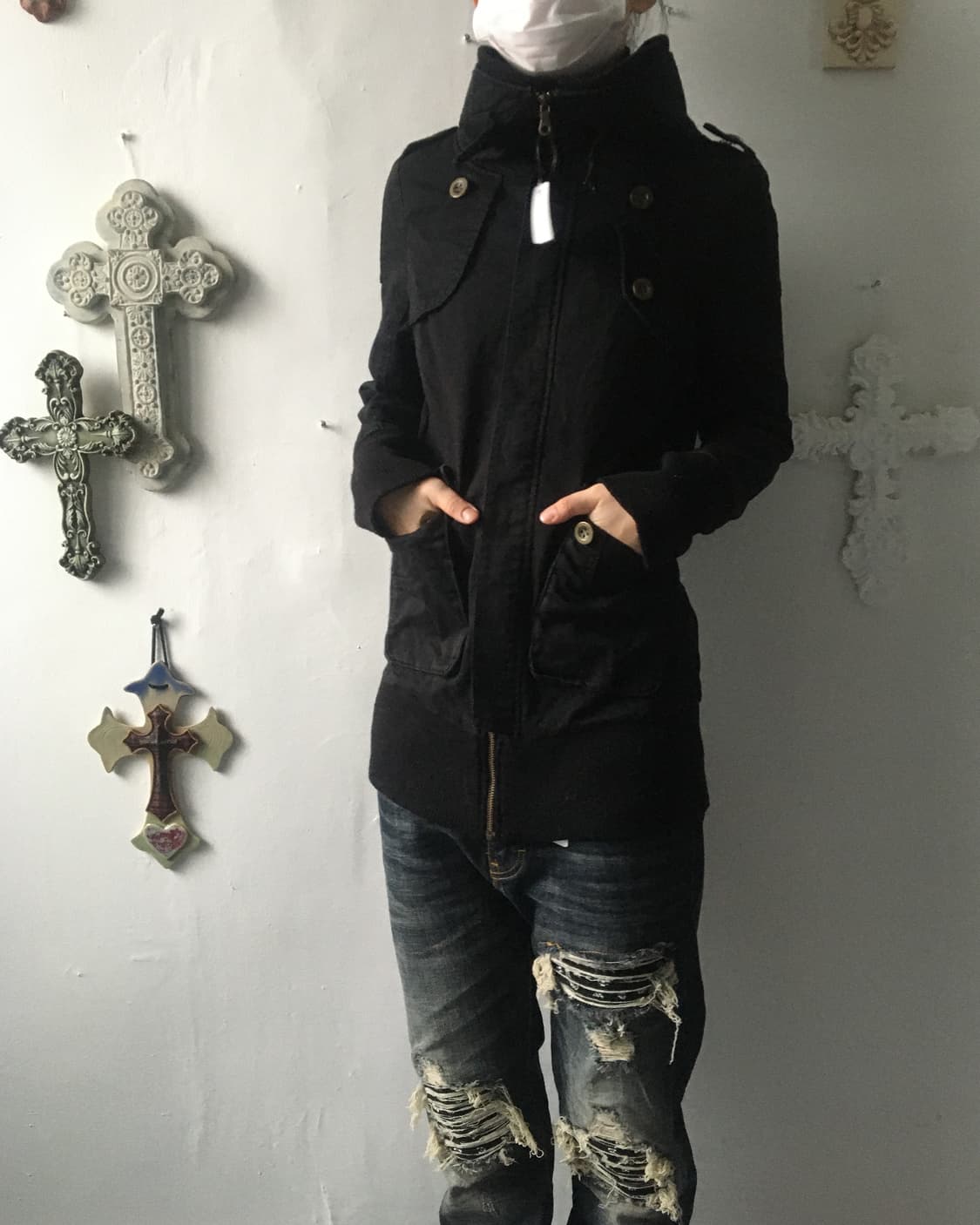 High neck cotton jacket 상품이미지6