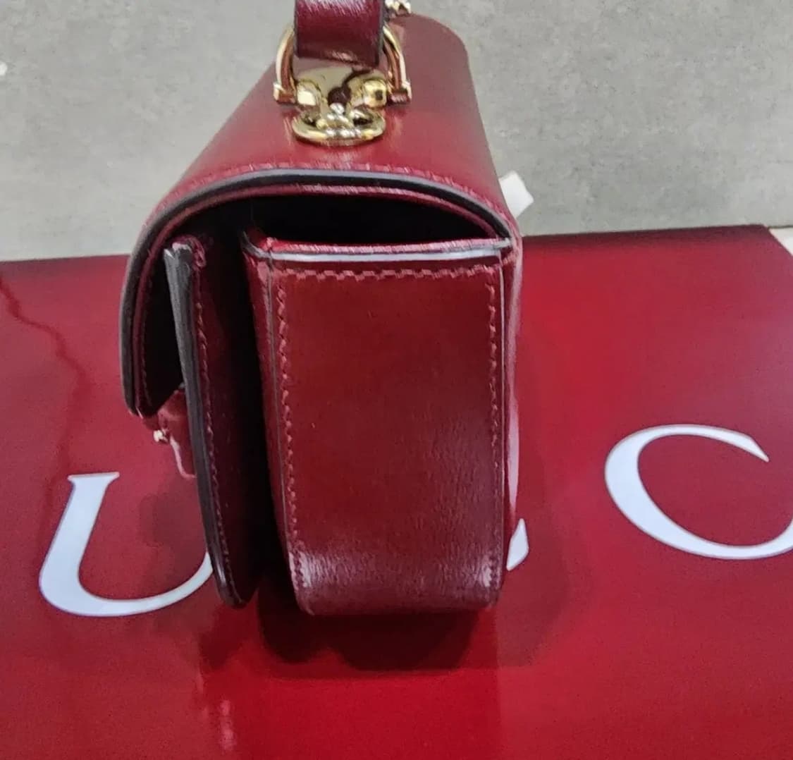 구찌 홀스빗 1955 미니 탑핸들 레드 24년식 상품이미지6