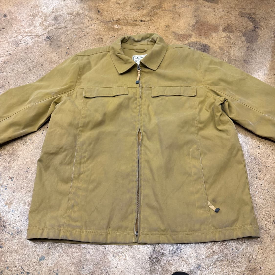[ 정품/L ] L.L. Bean 엘엘빈 빈티지 포켓 디테일 워크자켓 상품이미지2