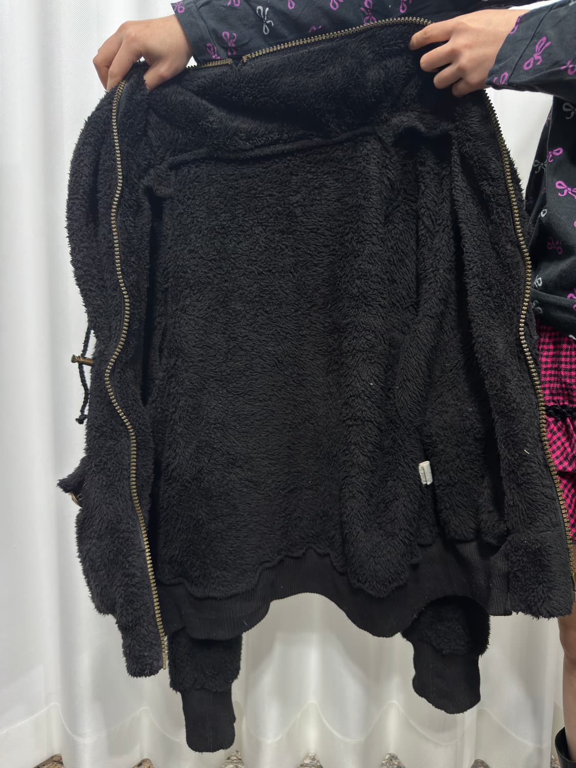 fur hood jacket 상품이미지7