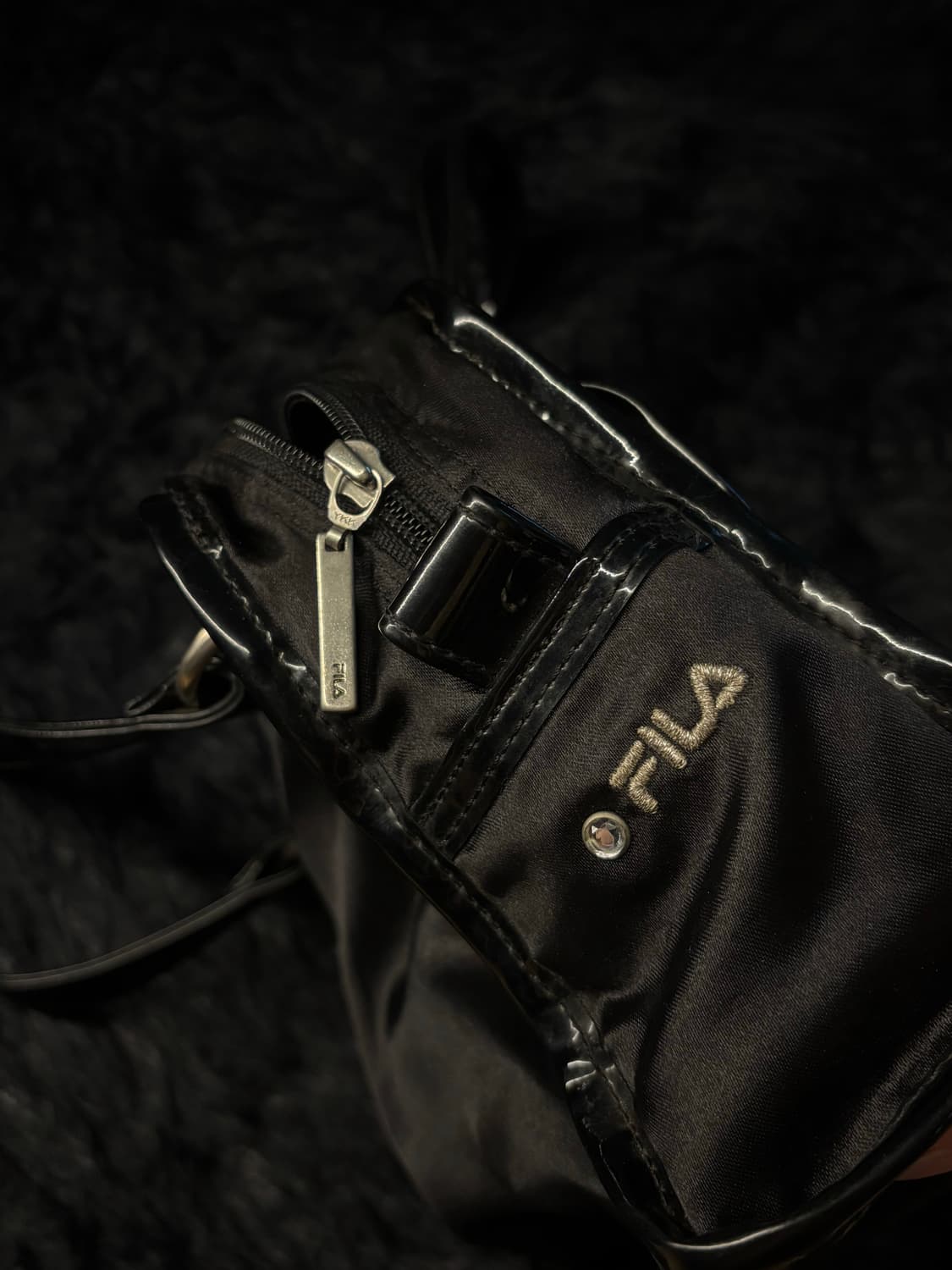 휠라 퀄팅 빈티지 백 상품이미지6