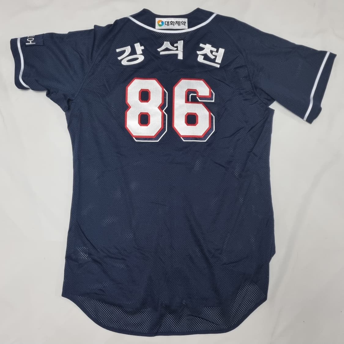 두산 베어스 원정 강석천 실착 유니폼 팝니다  상품이미지2