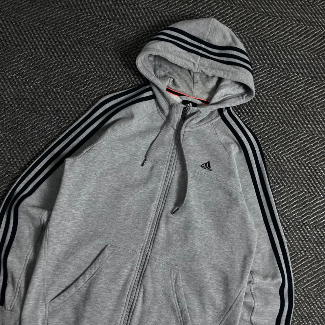 아디다스 사이드라인 스웻 트랙 그레이 후드집업y 3543 상품이미지1