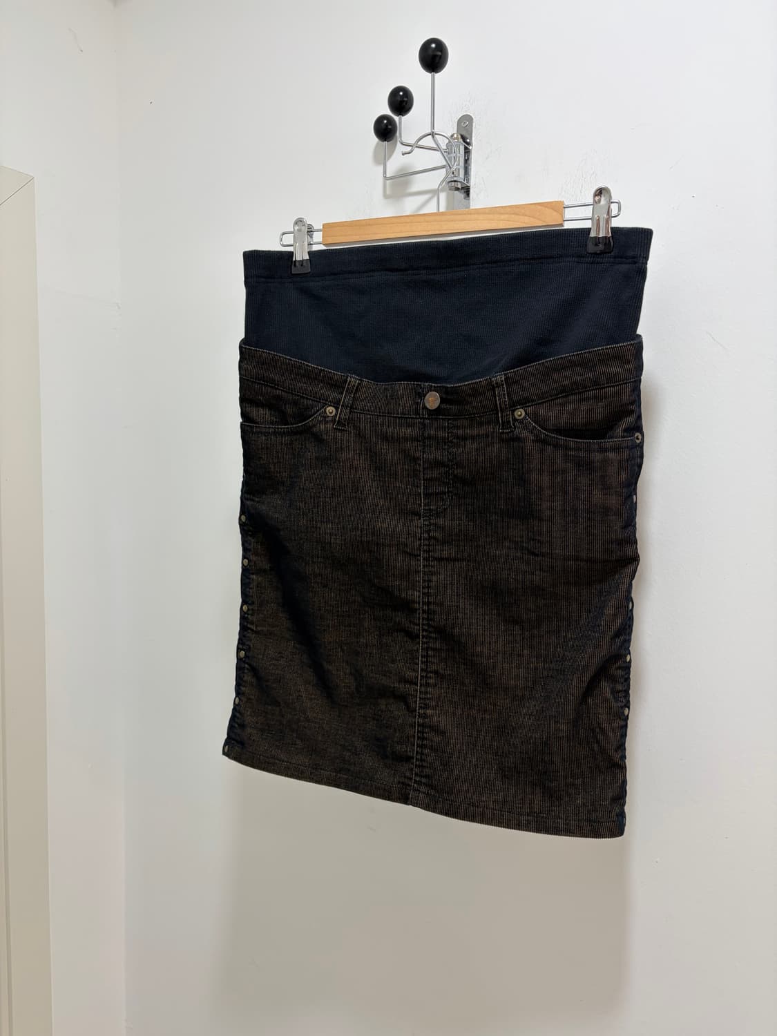  Wrangler 레이어드 코듀로이 스커트 치마 상품이미지5