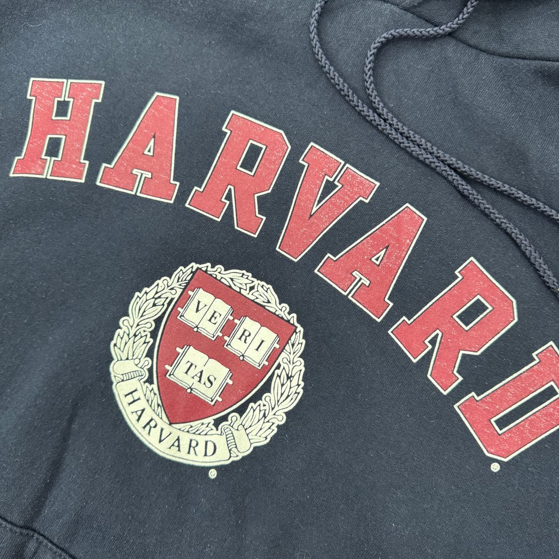 M 챔피온 하버드 UNIV 빅로고 네이비 후드 티셔츠  상품이미지3