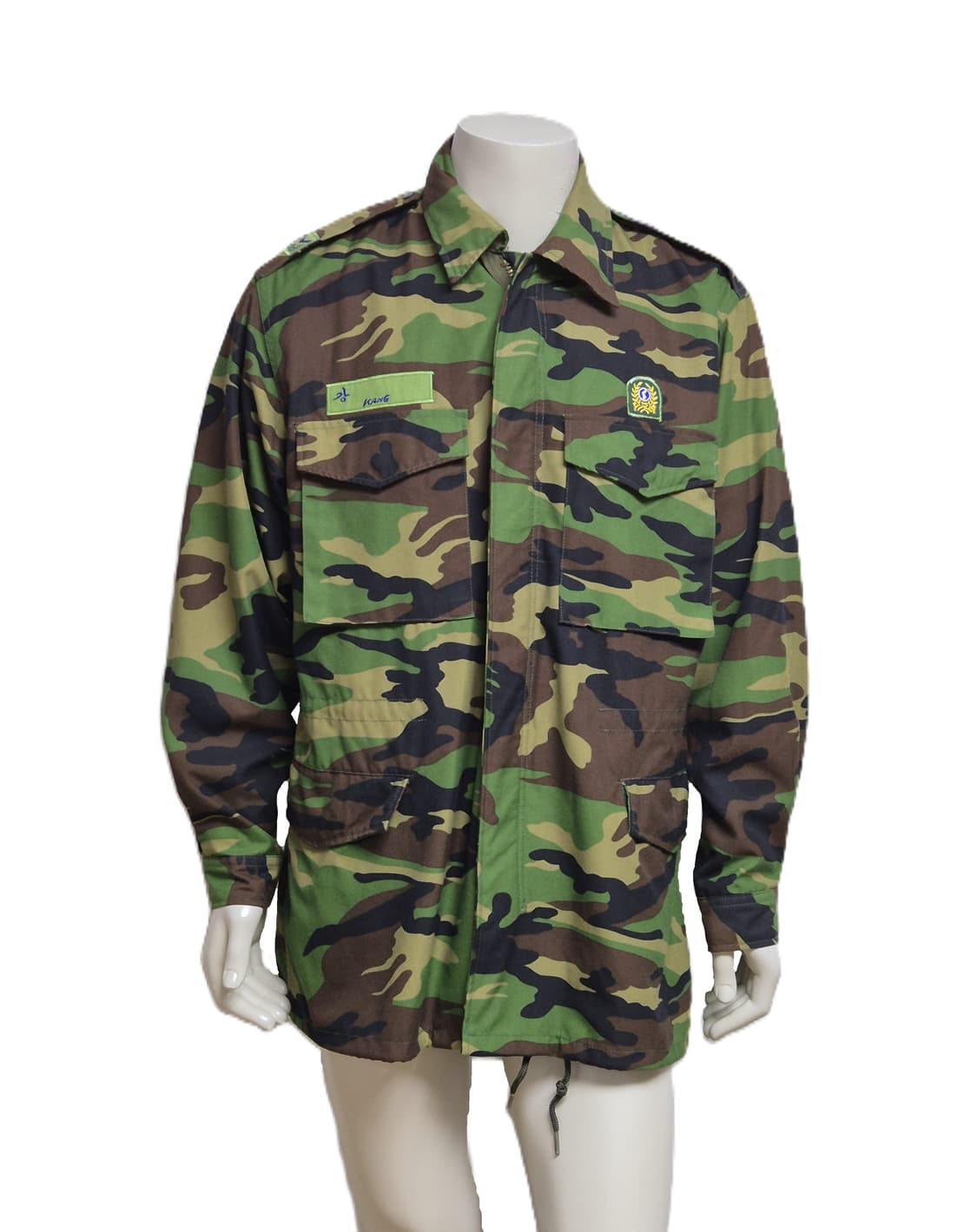 공군 구형 하사 후기형 야전상의 전투복 상의 자켓 점퍼 (L) 상품이미지1