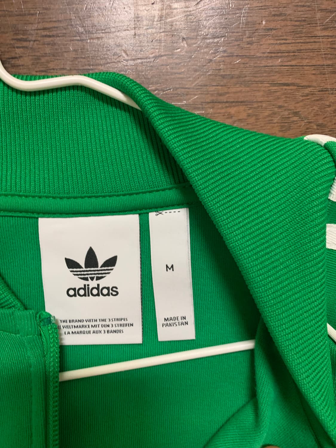 아디다스 초록 져지 m사이즈 상품이미지3