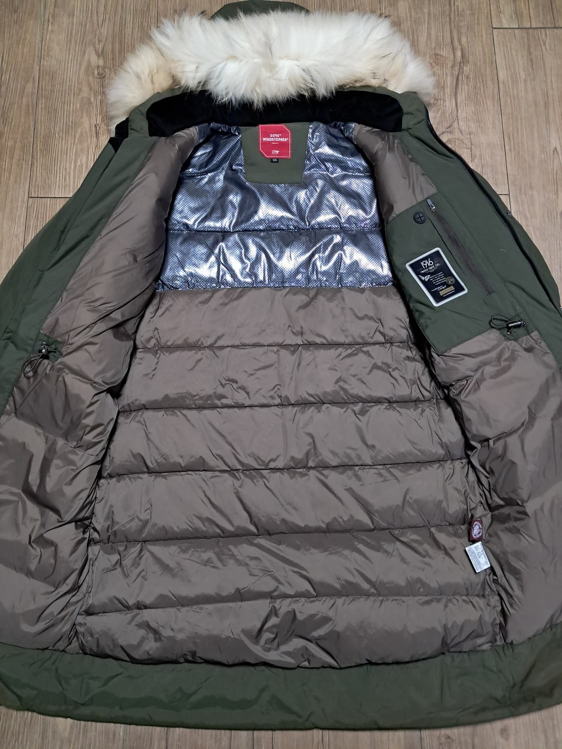 고어윈드스토퍼 롱패딩 55 상품이미지6