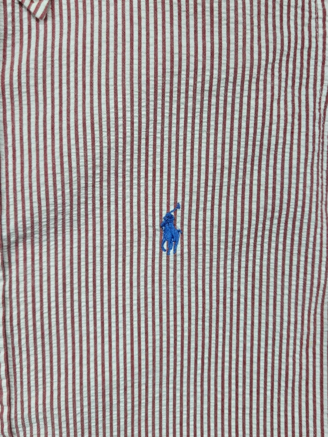 폴로랄프로렌 시어서커 스트라이프 반팔 셔츠 ( M ) / 11853 상품이미지5