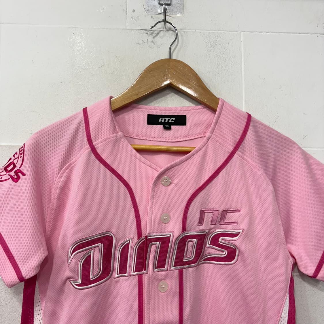 엔씨다이노스 핑크 유니폼 상품이미지2