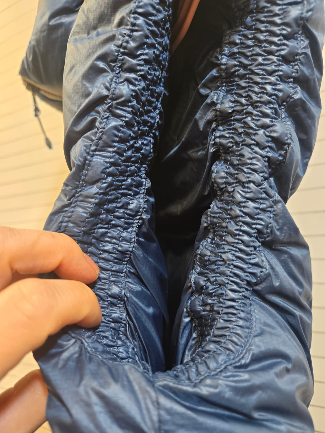 노스페이스 700 눕시 패딩 조끼 투톤 상품이미지4