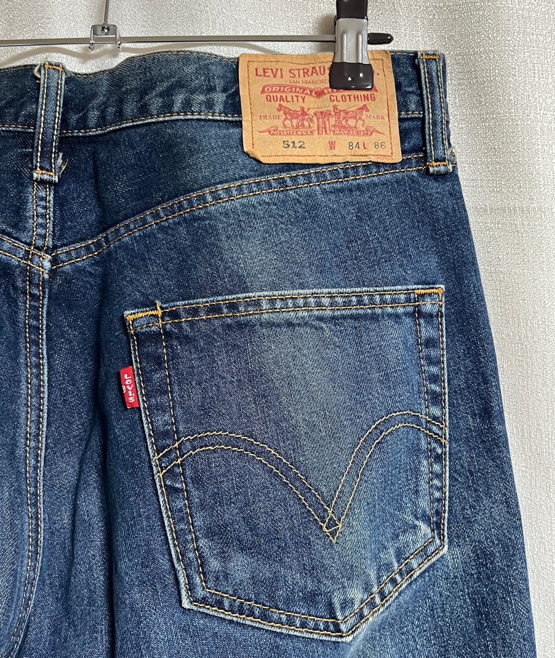 리바이스 512 세미와이드팬츠 청바지 33 상품이미지6