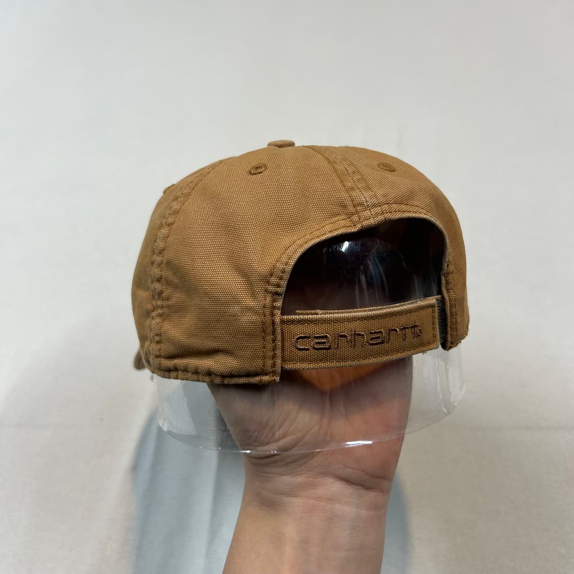 칼하트 워크웨어 볼캡 모자 브라운 상품이미지4