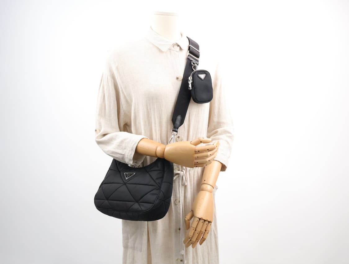 프라다 리나일론 패딩 호버 숄더백 상품이미지10
