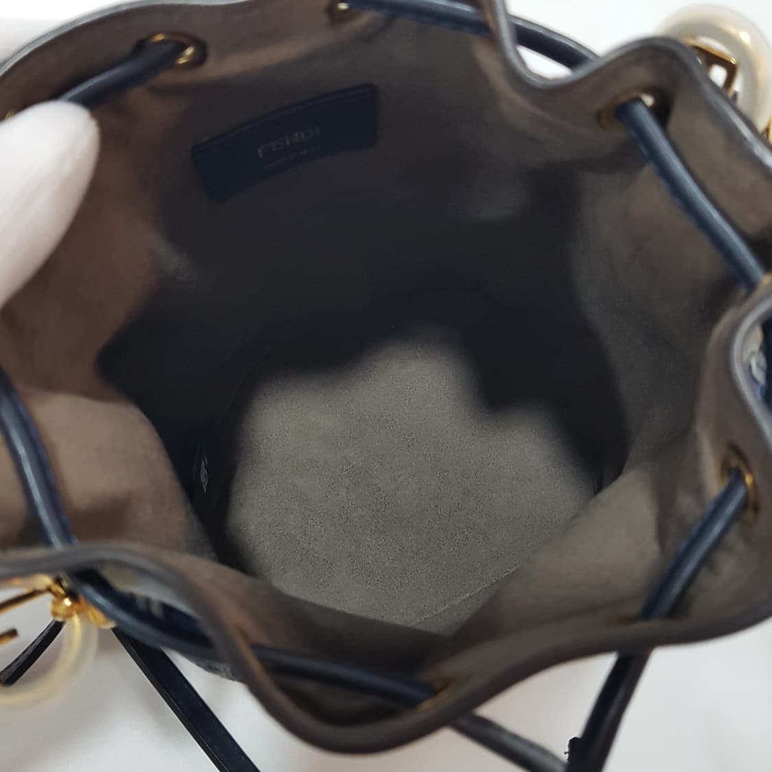 펜디 자가드 우븐 몬트레조 미니 버킷백 8BS093 상품이미지9