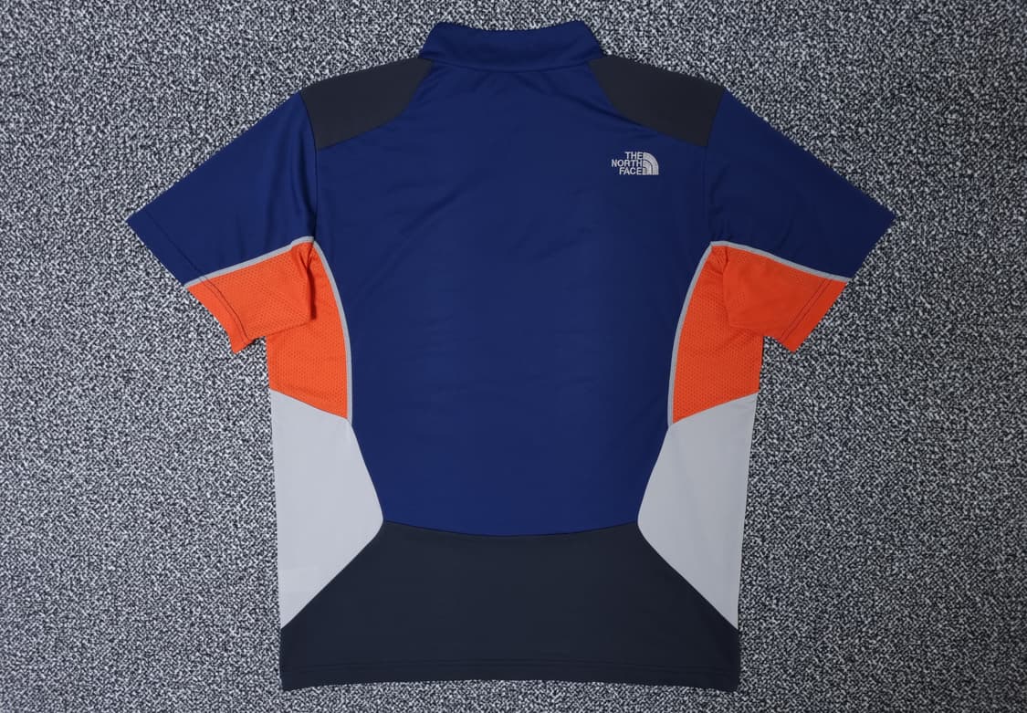 [무료배송][100]노스페이스 남성용 반집업 반팔티 상품이미지2