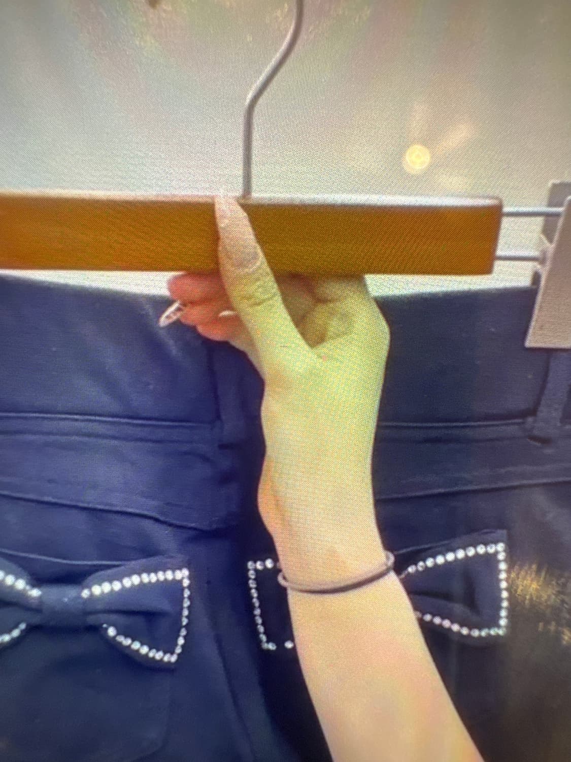 핑크 탑 + 블랙 카프리 상품이미지2