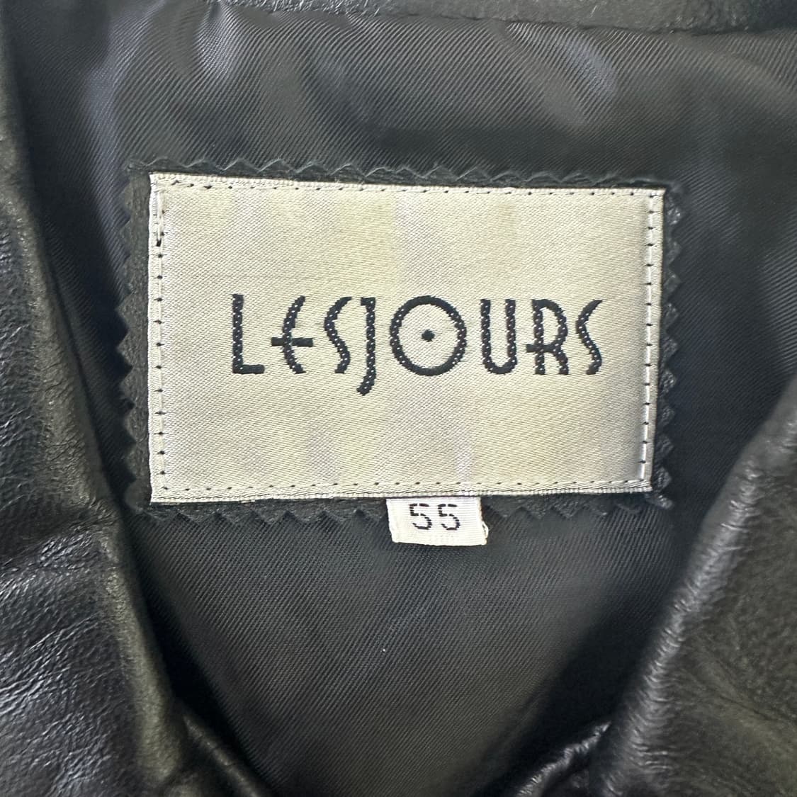 55 LESJOURS 양가죽 가죽자켓 0410D 상품이미지2