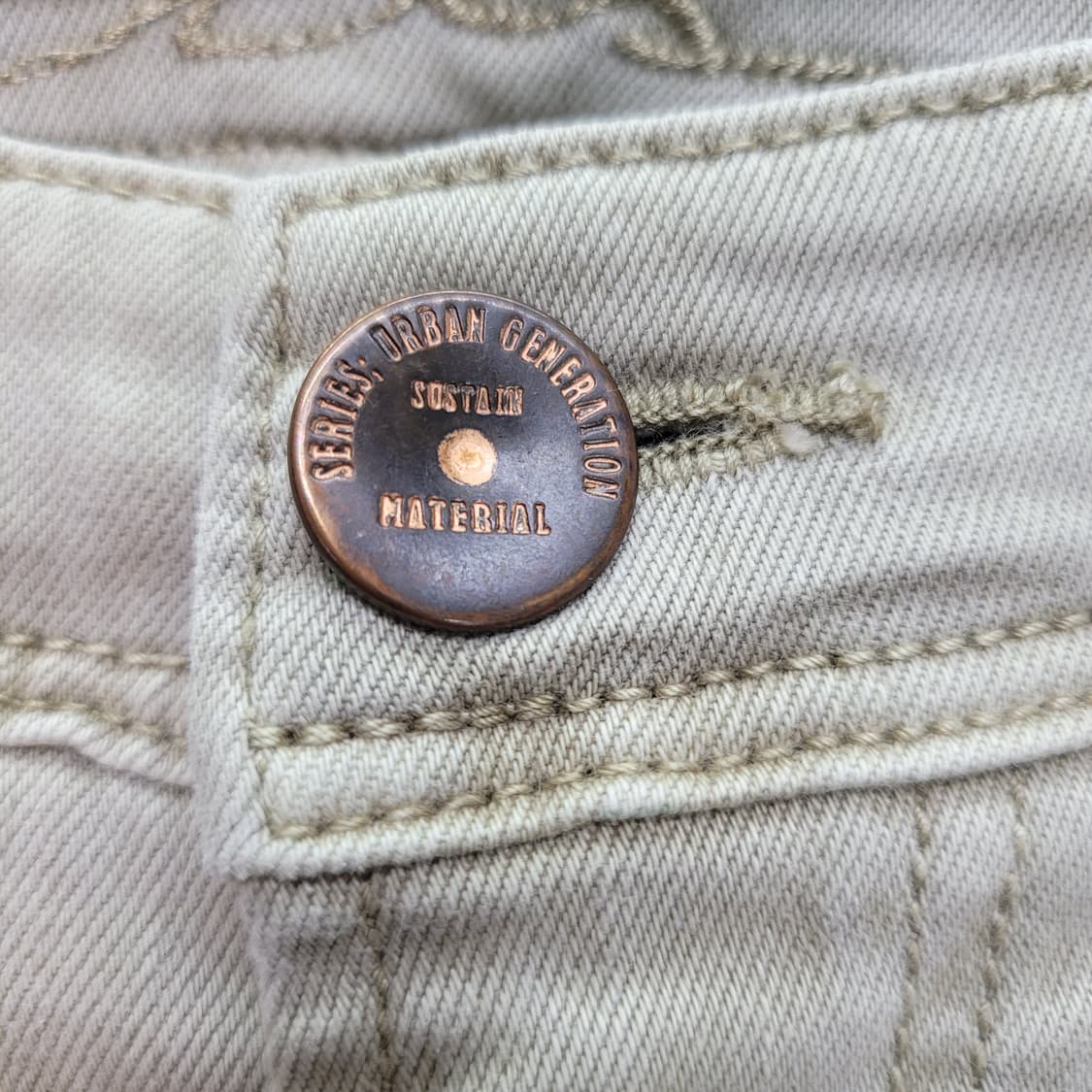 2022년 시리즈 힙스터 데님 팬츠 청바지 90사이즈 36인치 새상품급 상품이미지3