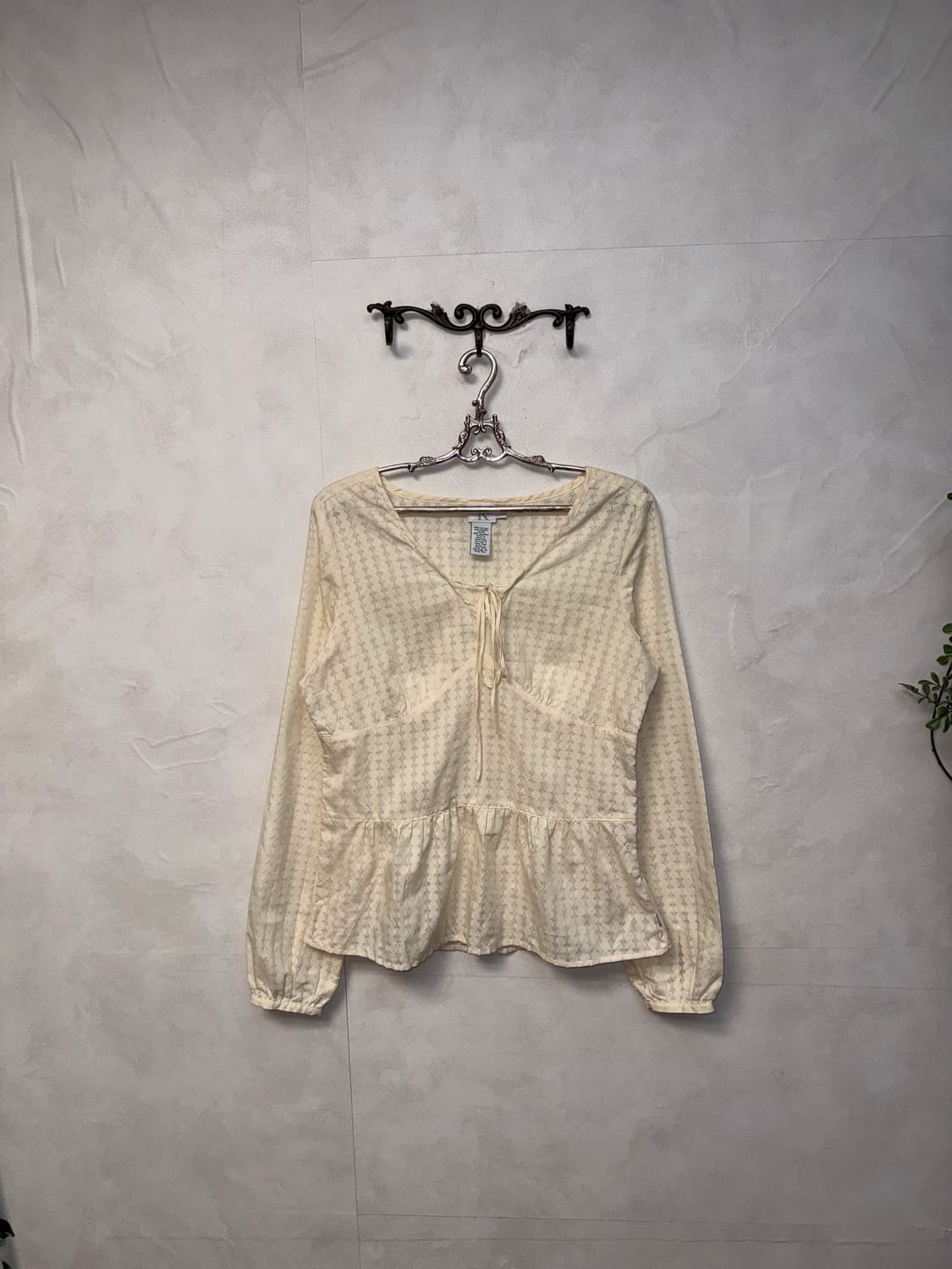 Calvin Klein ivory bohemian floral bl 상품이미지1