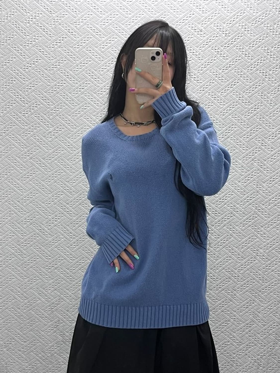 폴로 랄프로렌 자수로고 코튼 니트 스웨터 M C07341 상품이미지2