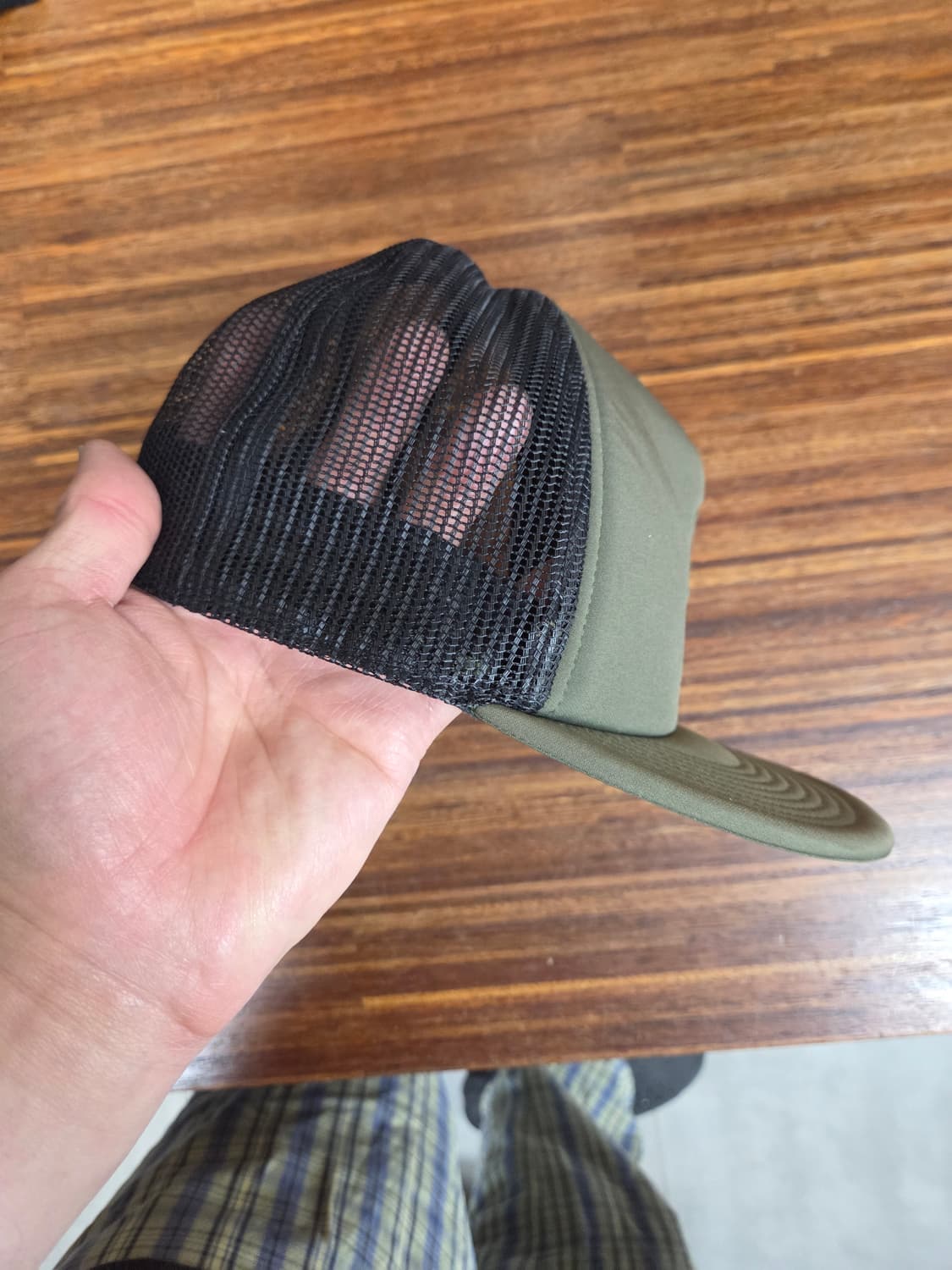 퀵실버 메쉬 트러커 모자 프리  상품이미지2