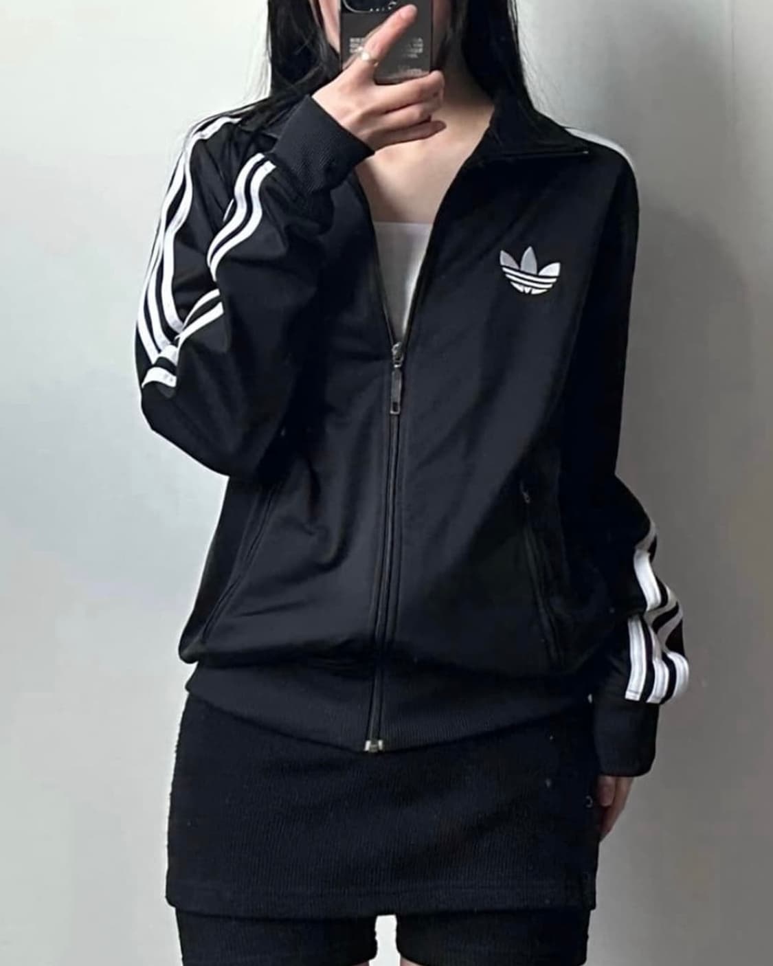 아디다스 구 파이어버드 블랙 검흰 져지 저지 집업 트랙탑 나우아임영 M  상품이미지3