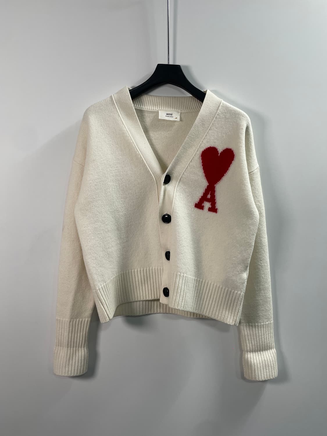 아미 인타르시아 빅로고 가디건  (on.680) 상품이미지1