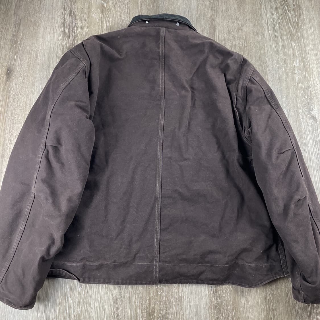 칼하트 J164 디트로이트 자켓 다크브라운 2XL 상품이미지4