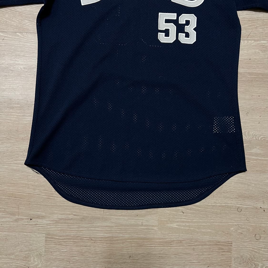 두산베어스 오재원 No.53 올드 원정 야구유니폼 [네이비] S/90 상품이미지3