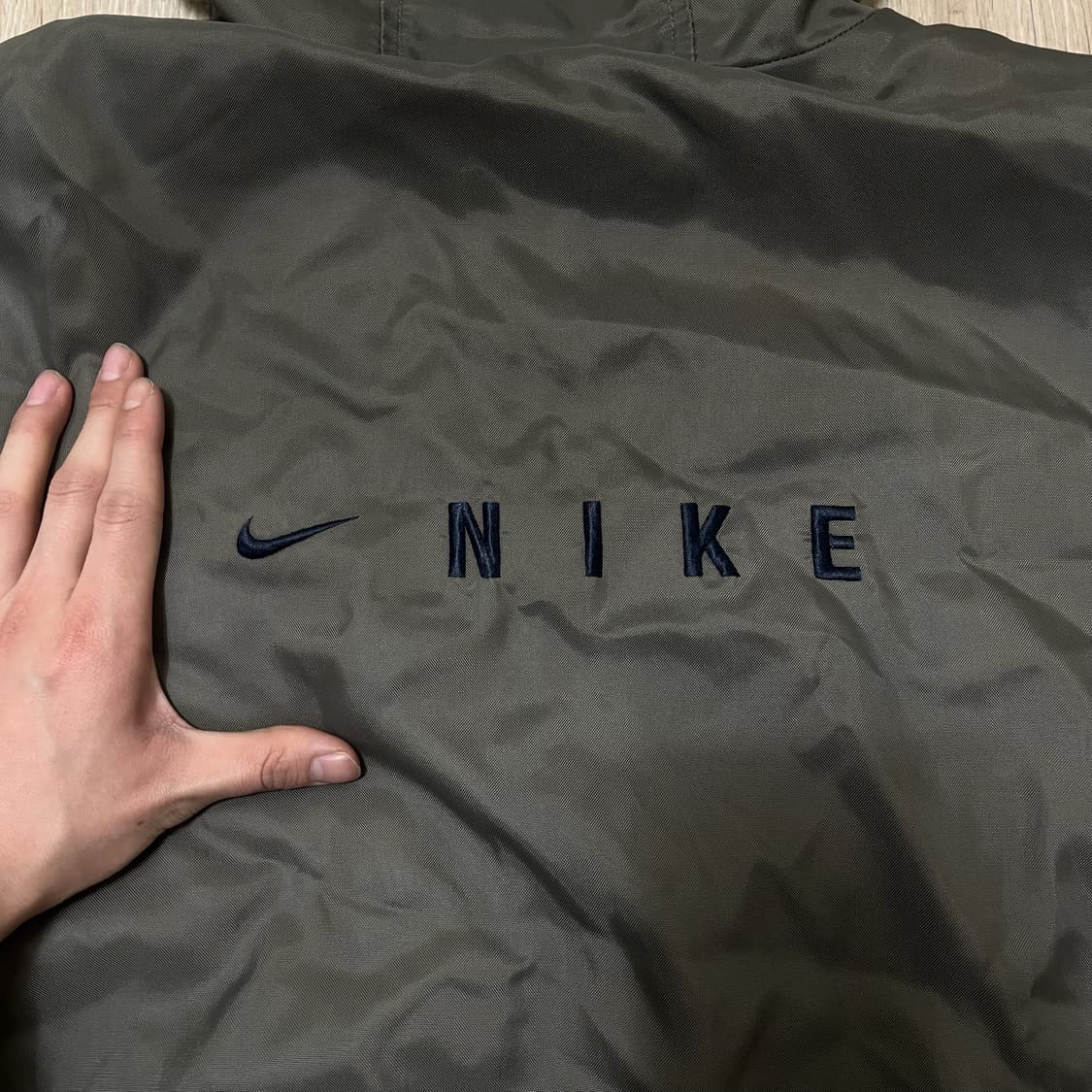 나이키 90s 올드스쿨 미들 스우시 윈드브레이커 바람막이 L/100 상품이미지6