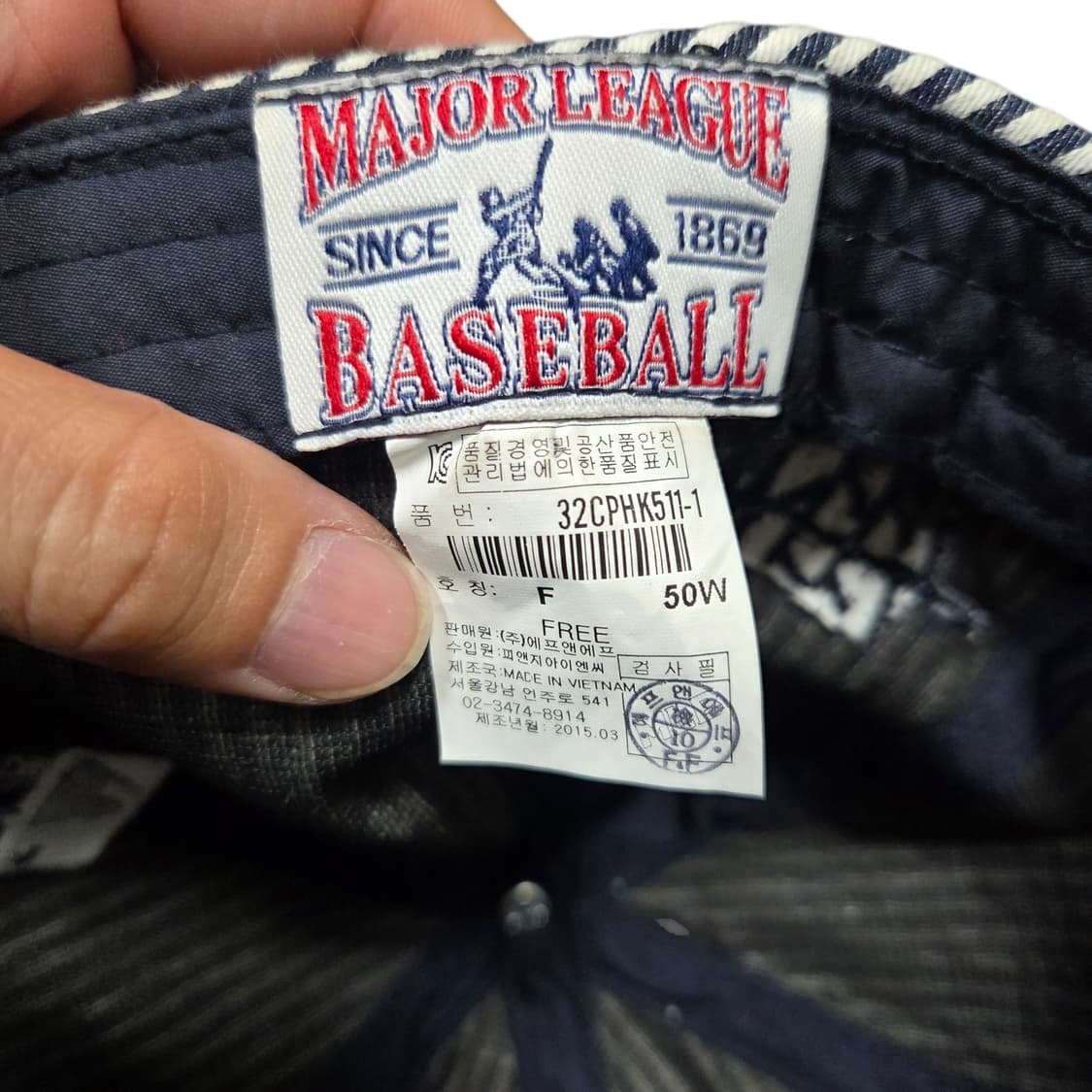 ✨ (바배) MLB 스트라이프 와치캡 모자 상품이미지5