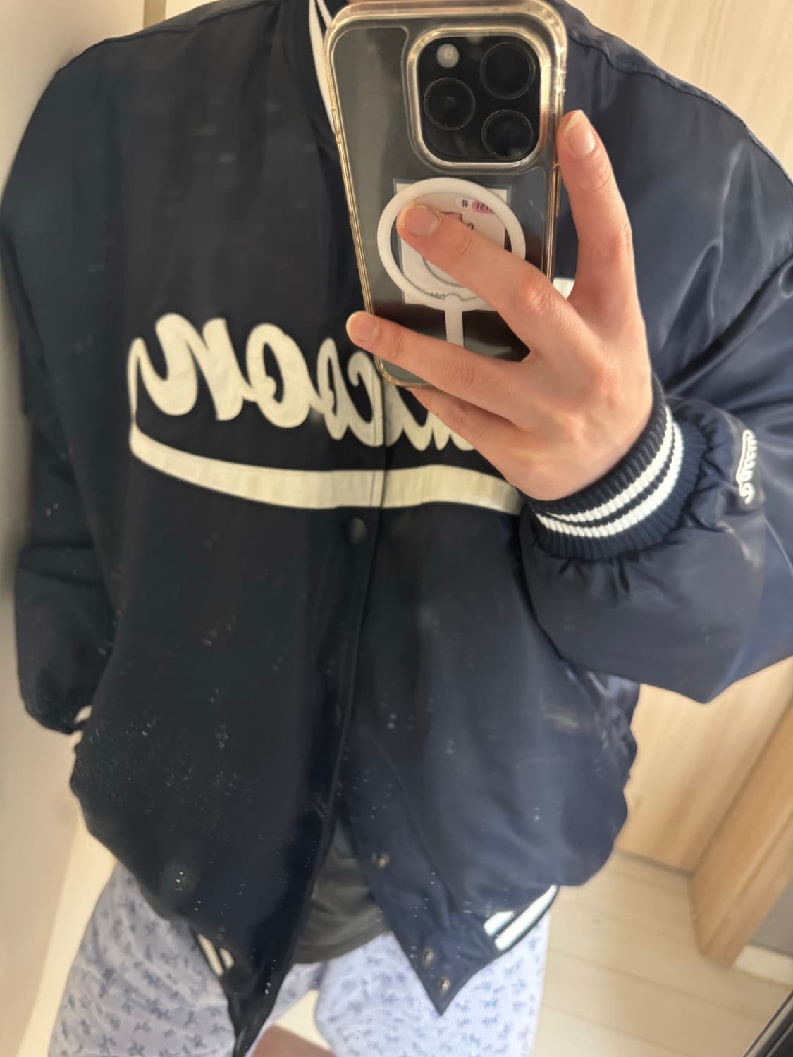 라쿠 베이스볼 자켓 M 상품이미지6