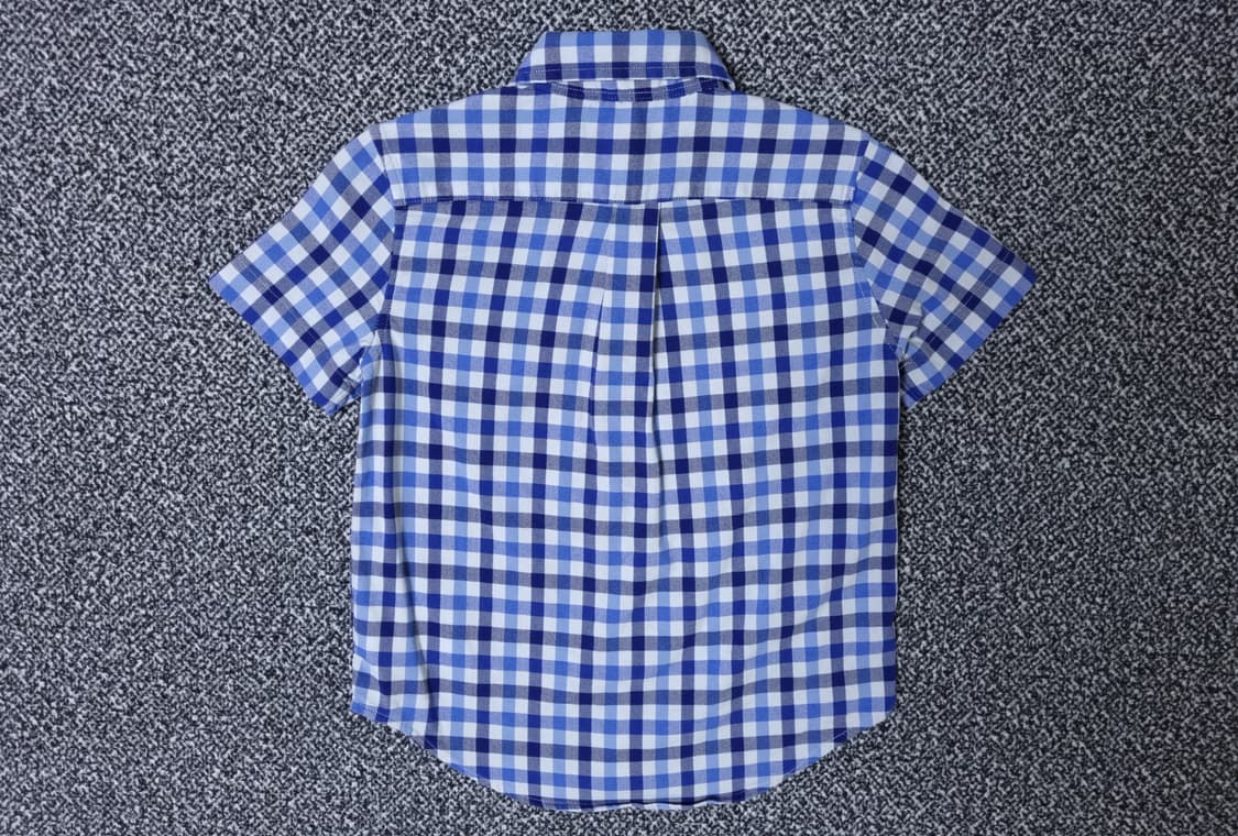 [무료배송][115]폴로 키즈 체크 반팔 셔츠 남방 상품이미지2